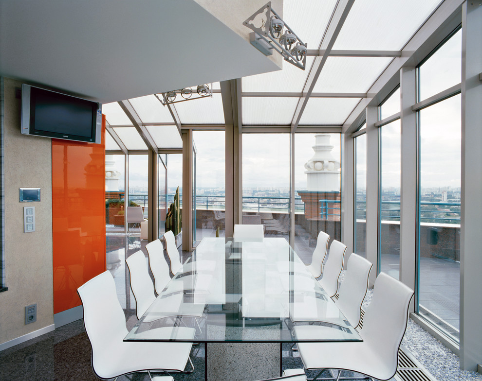 ТРЕХУРОВНЕВЫЙ ПЕНТХАУС В СТИЛЕ ХАЙ-ТЕК