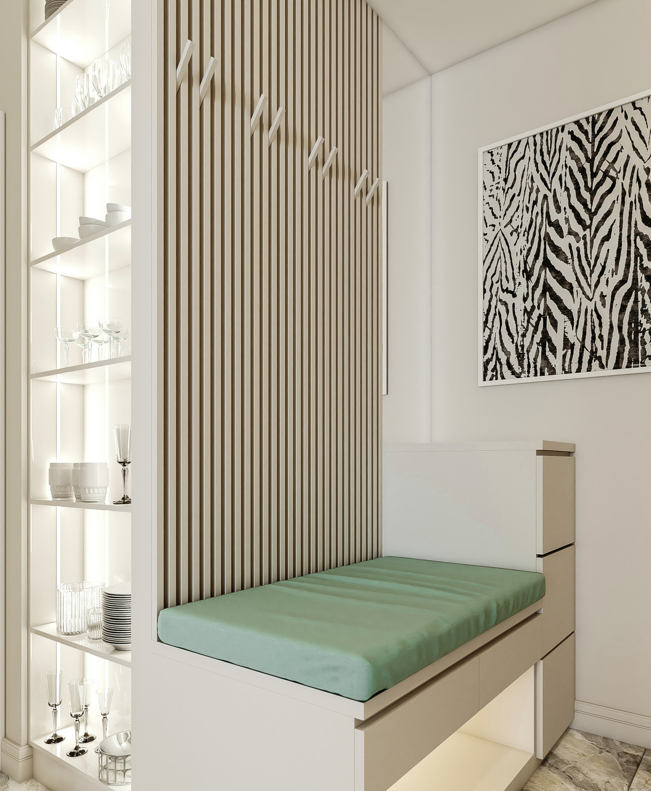 Квартира для мамы и дочки в Царицыно