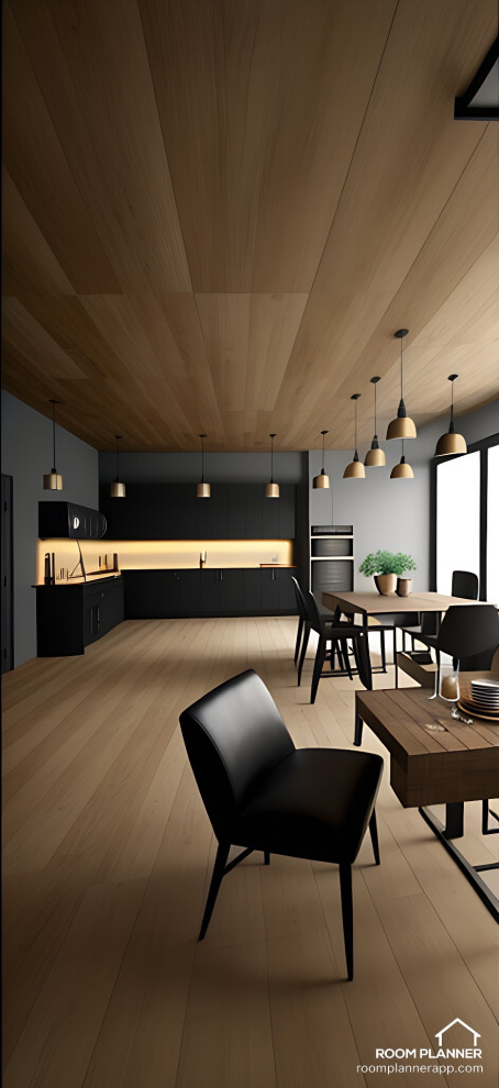 Обложка проекта: kitchen + dining room