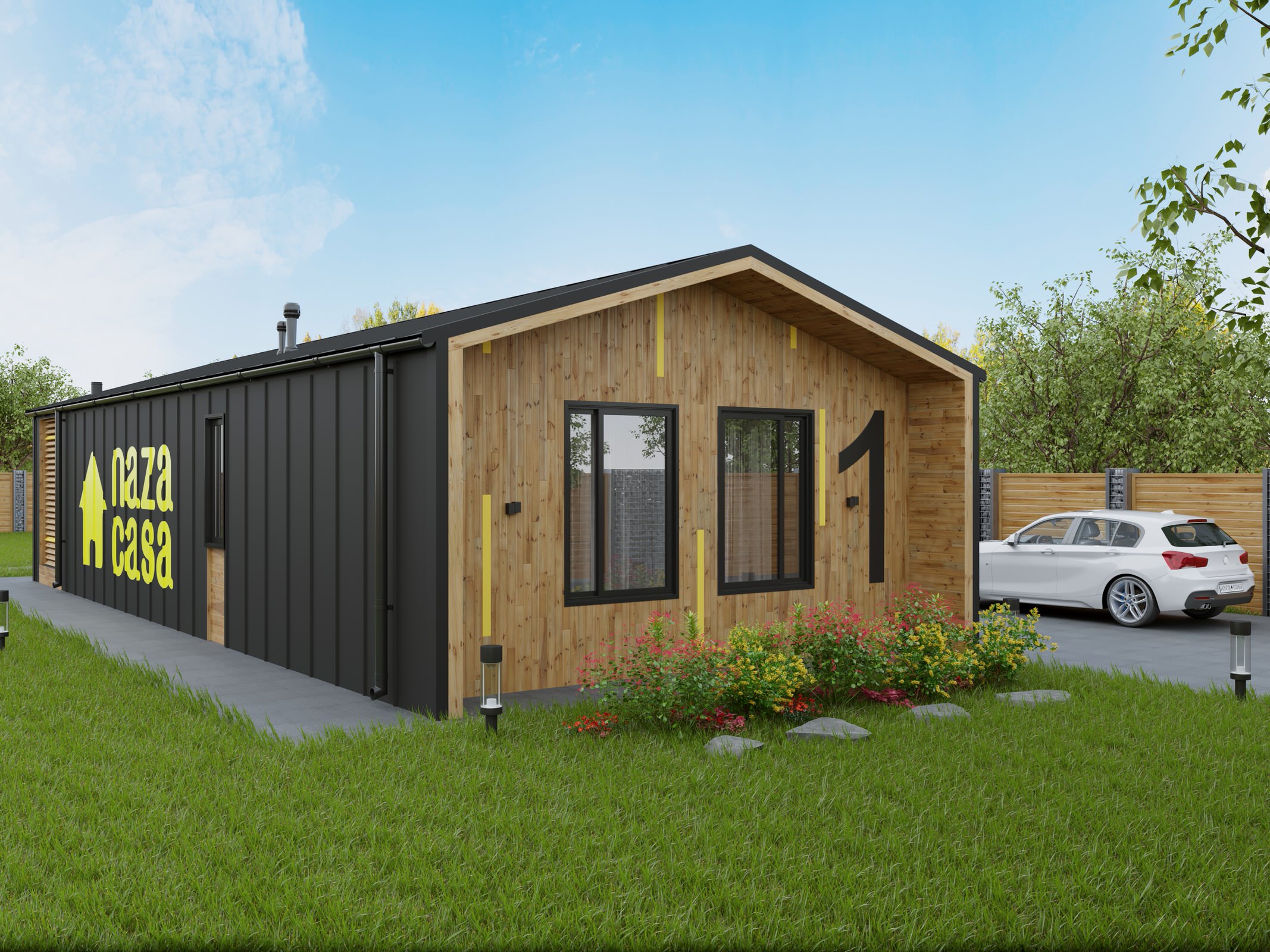 Барнхаус 1 этаж