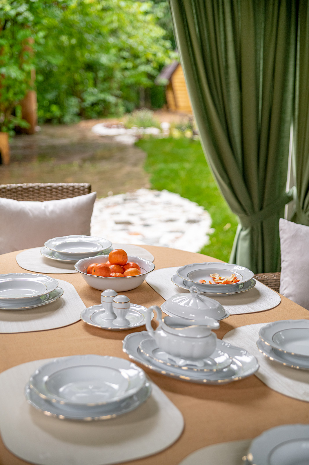 Декорирование беседки и участка Людмилы Хитяевой. "На дачу! С Наташей Барбье"