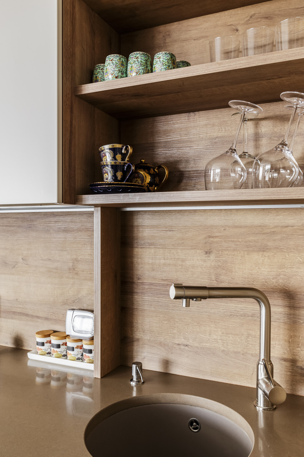 Один из реализованных нами проектов - кухня Nobilia Touch