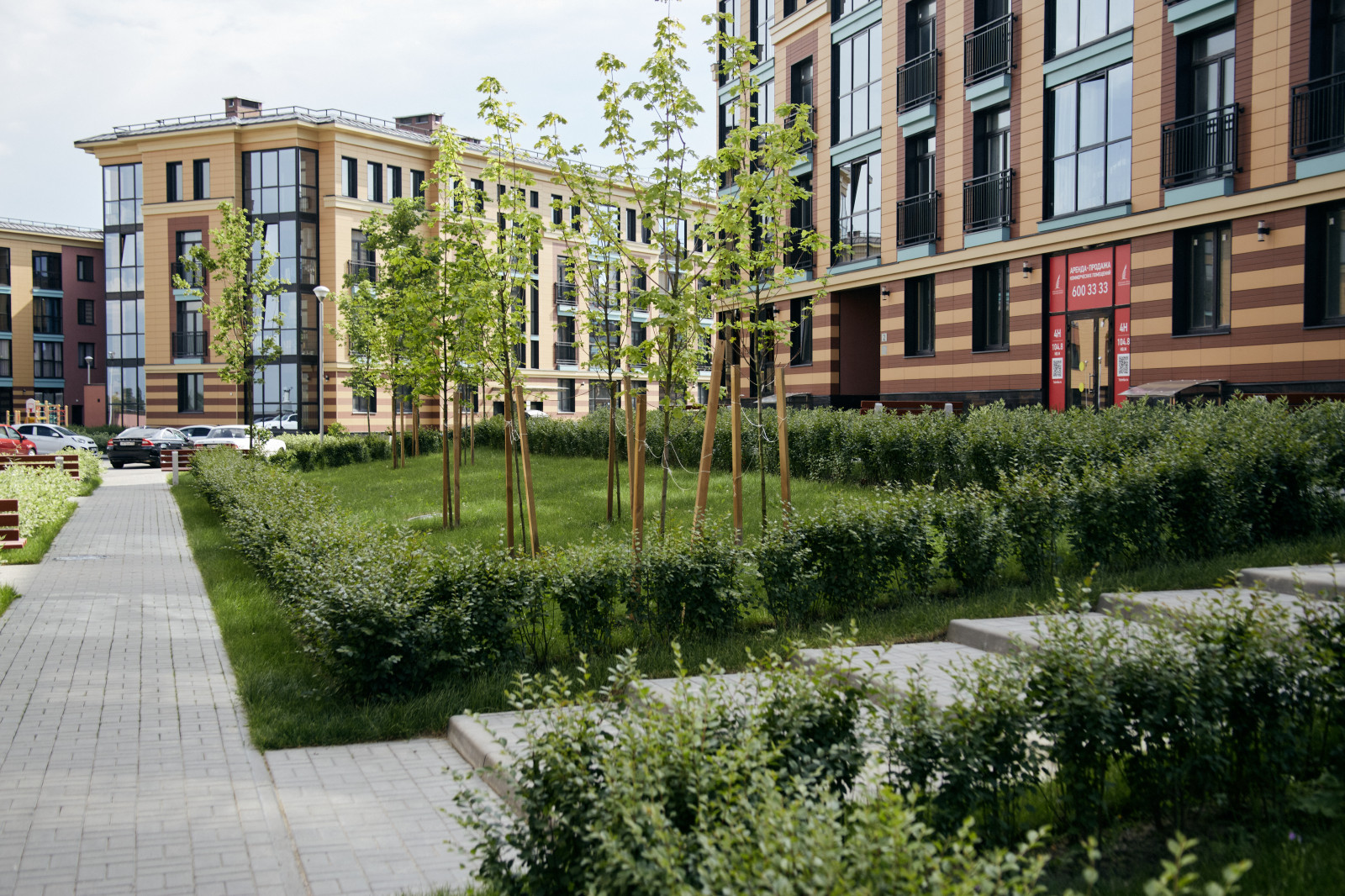 Общественное пространство ЖК "Неоклассика"