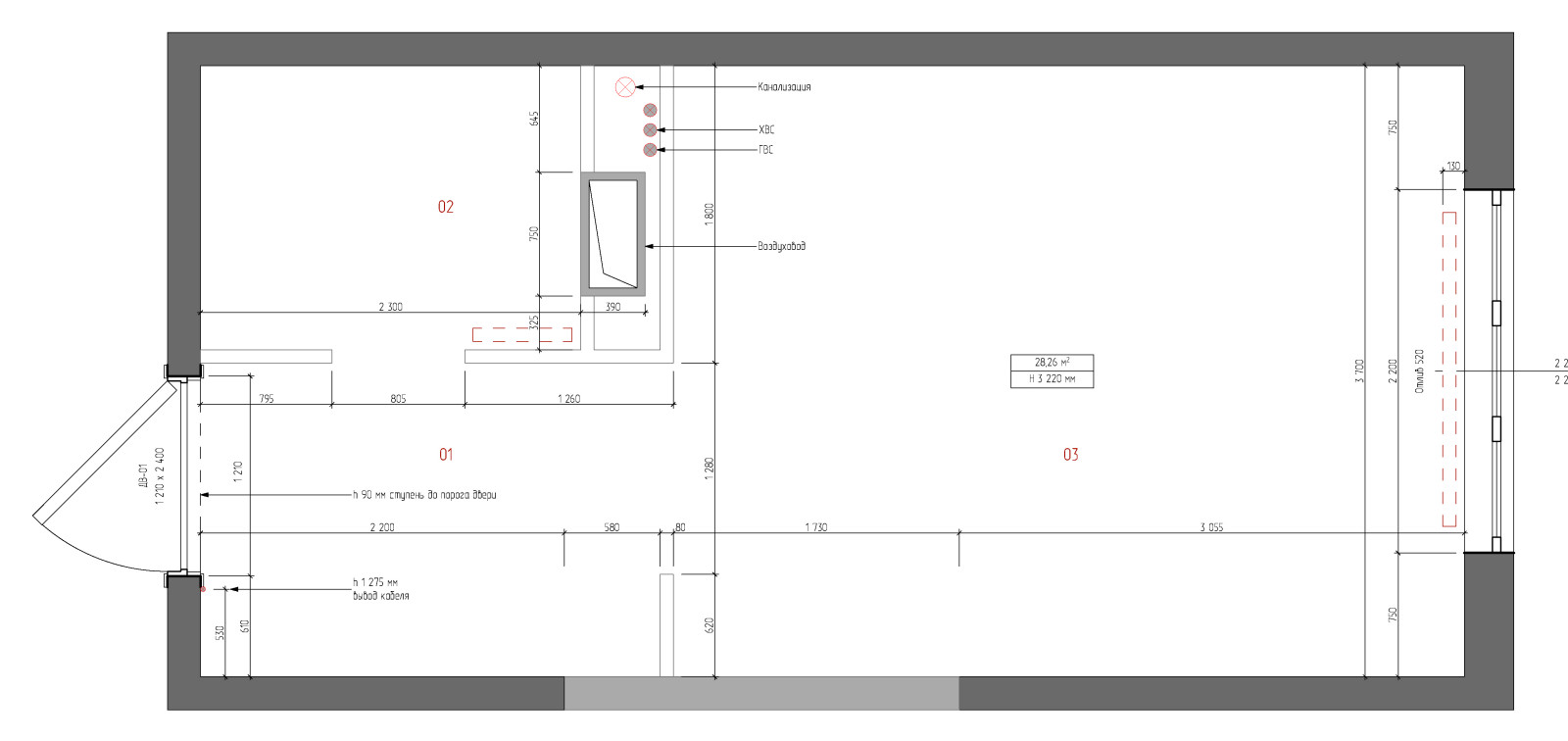 Студия в ЖК West Garden