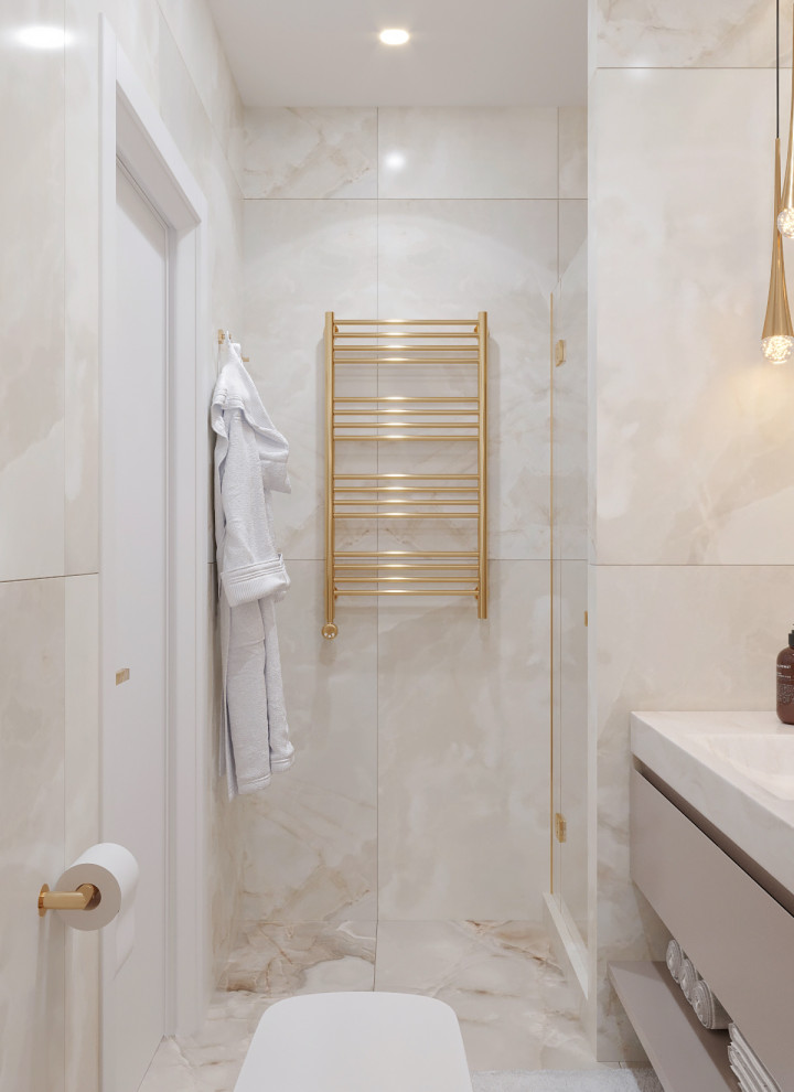 ДИЗАЙН ОДНОКОМНАТНОЙ КВАРТИРЫ ДЛЯ ДЕВУШКИ 49 КВ.М