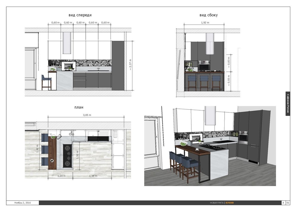 Blueprint & moodboard
