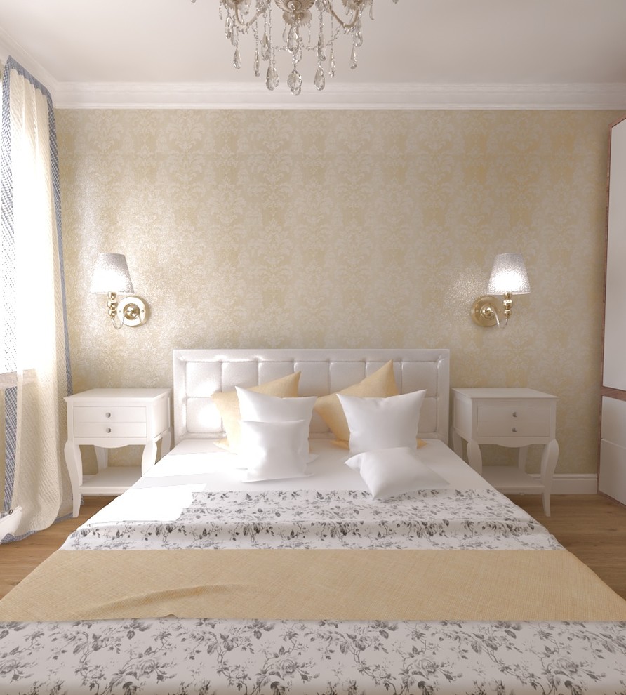 Yellow bedroom