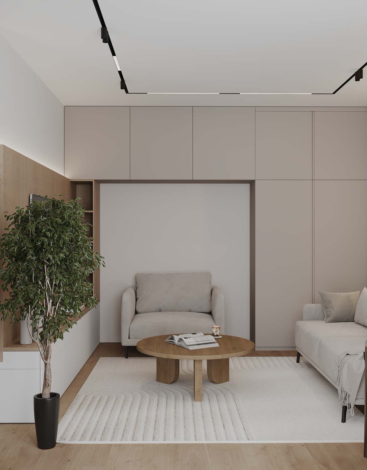 Интерьер дома в КП Урман