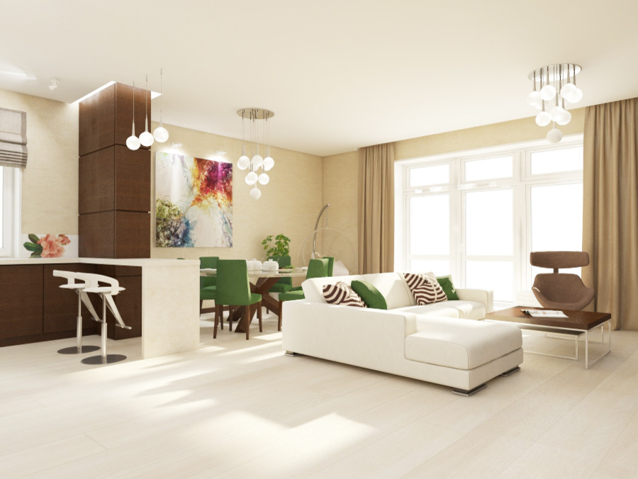 Дизайн интерьера квартиры ЖК "Современник"