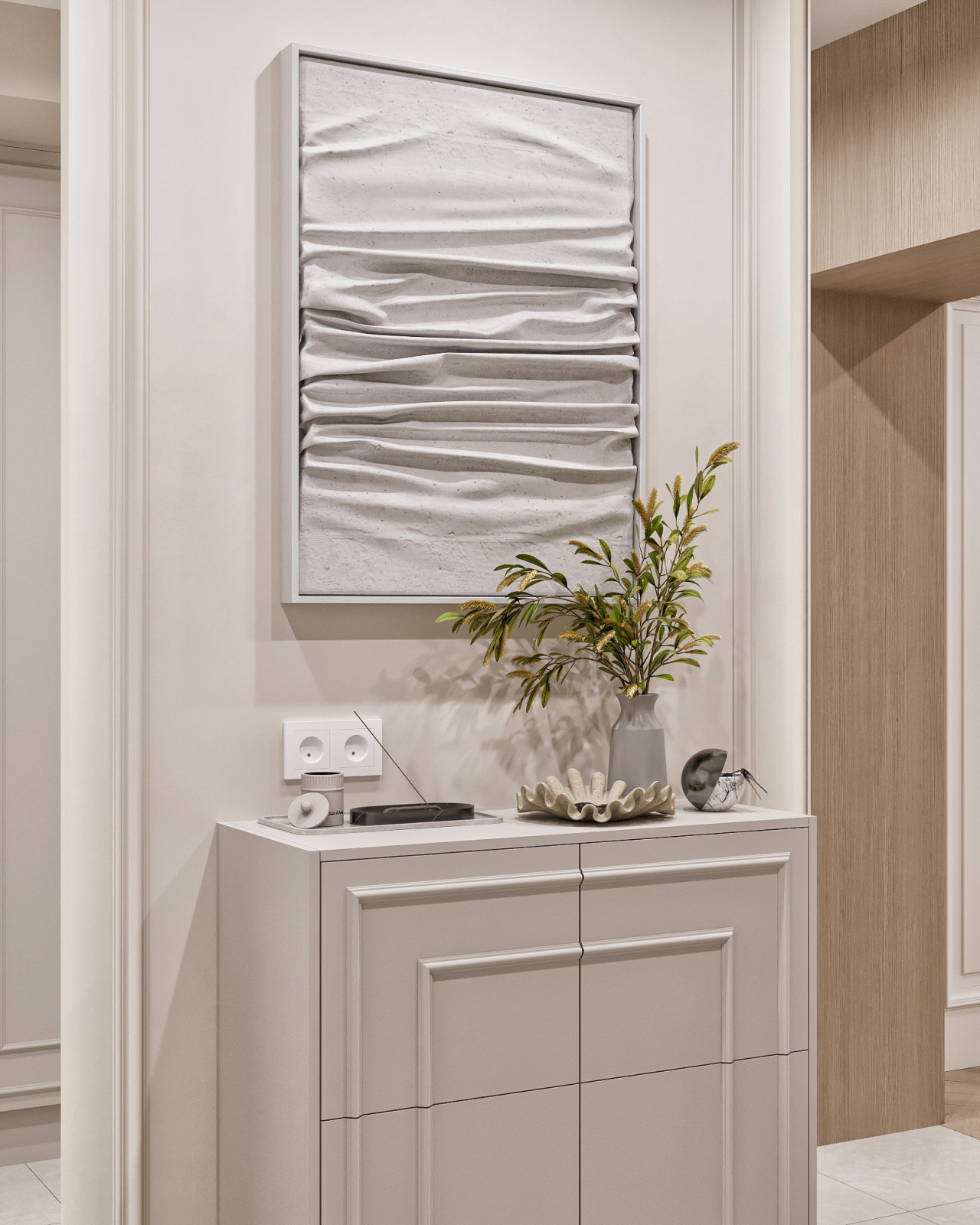 Дизайн квартиры в стиле неоклассика