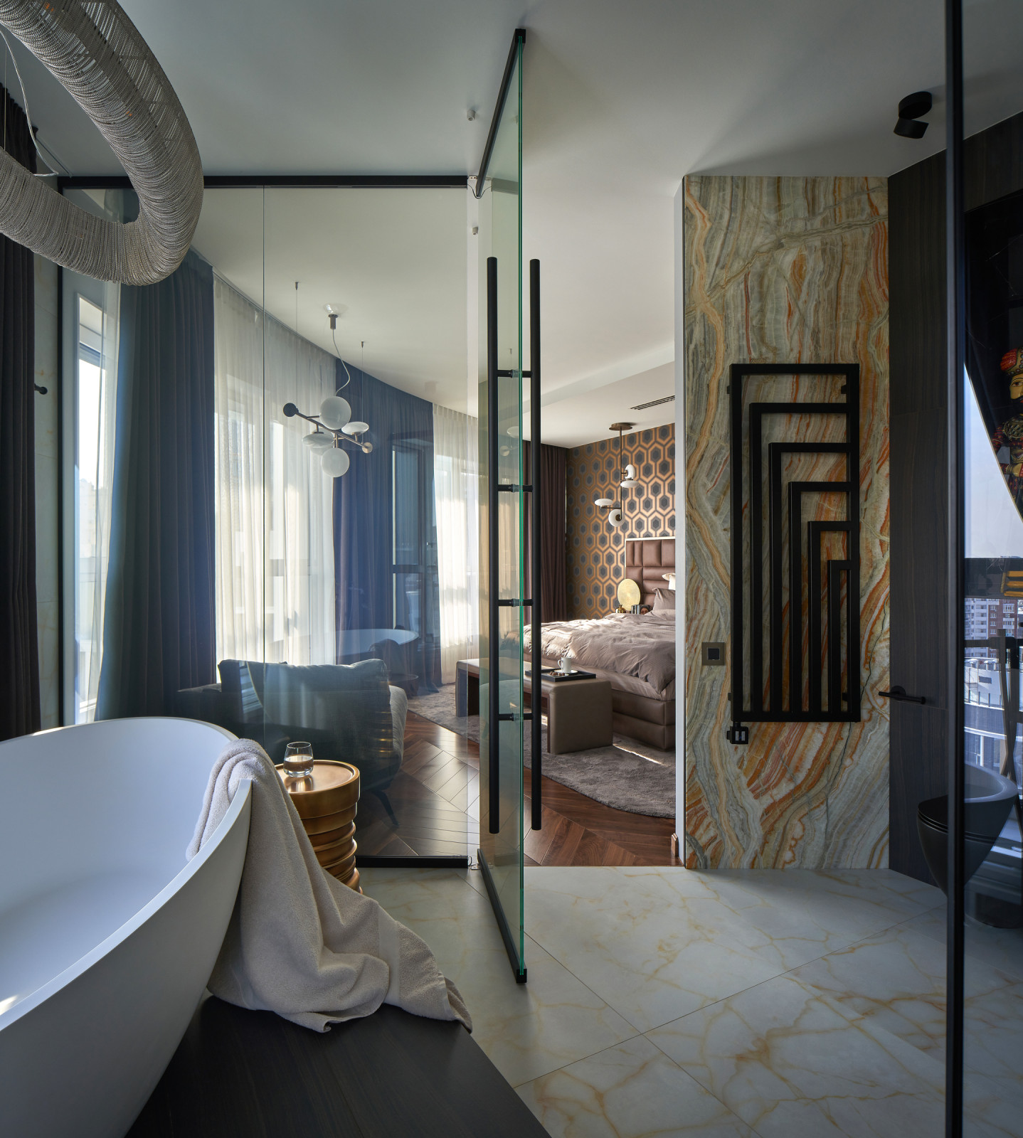 Ванная комната при спальне