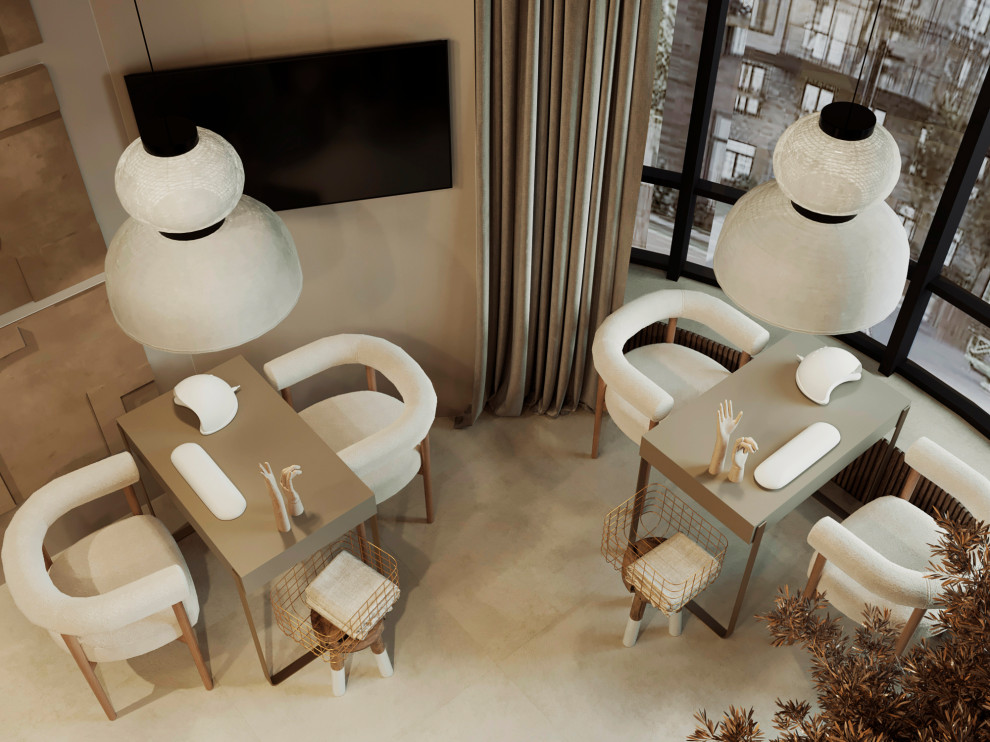 Визуализация салона красоты.