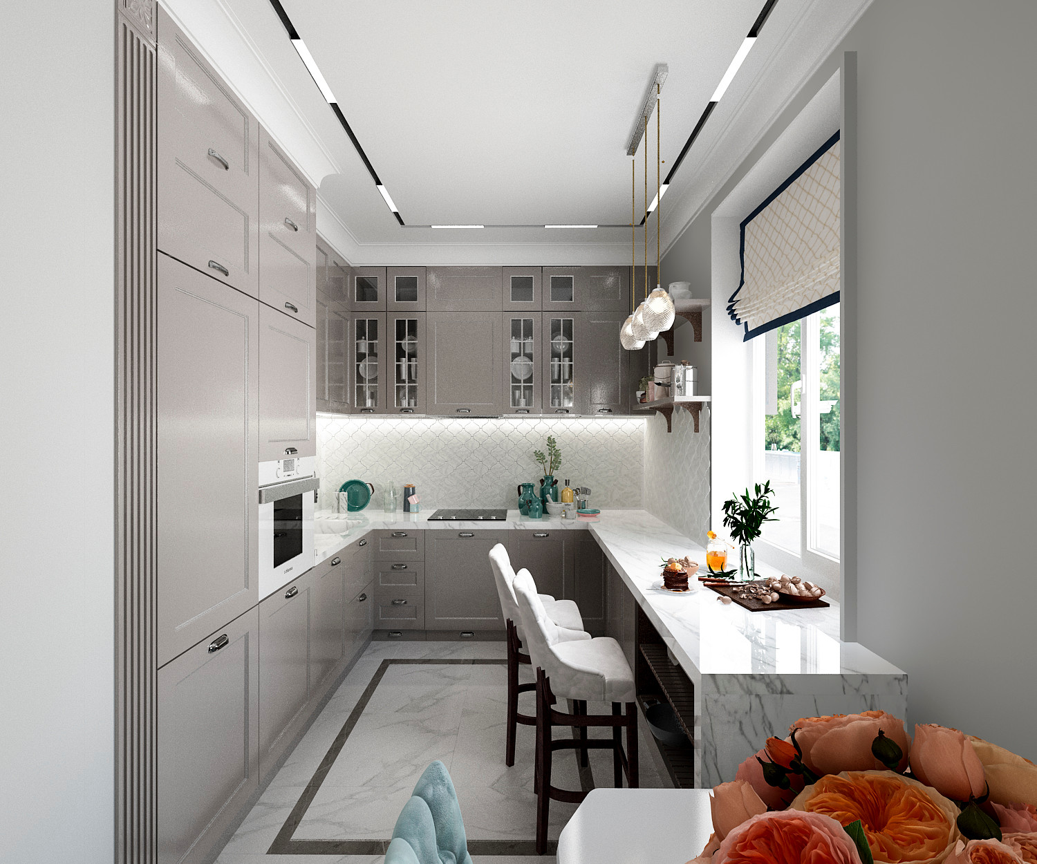 современные кухни