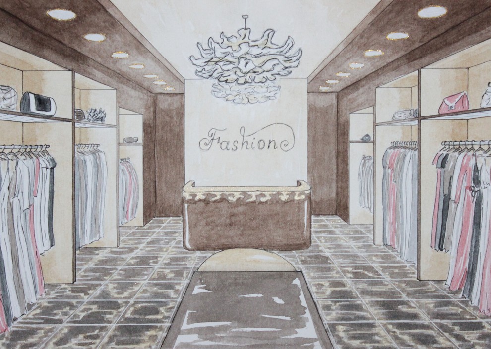 Эскизы разных стилей