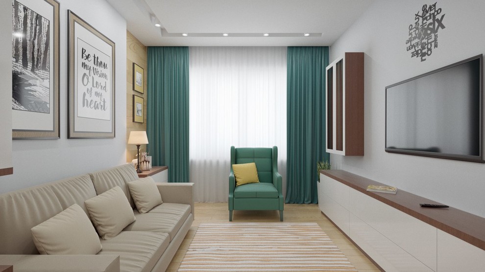 Интерьер комнаты 18 кв.м.