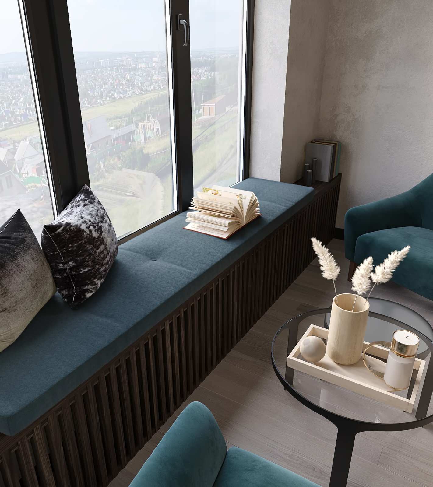 ЖК Серебряный Парк. Кухня-гостиная