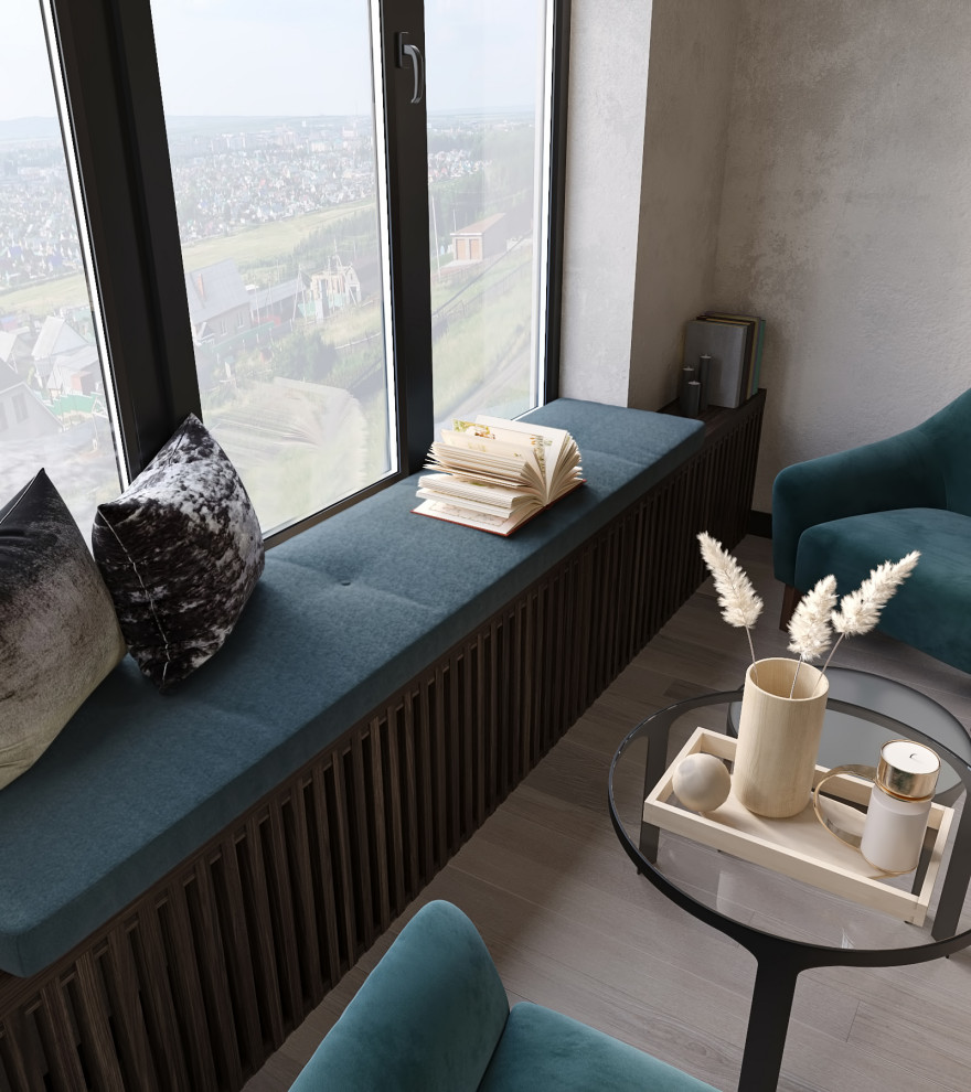 ЖК Серебряный Парк. Кухня-гостиная