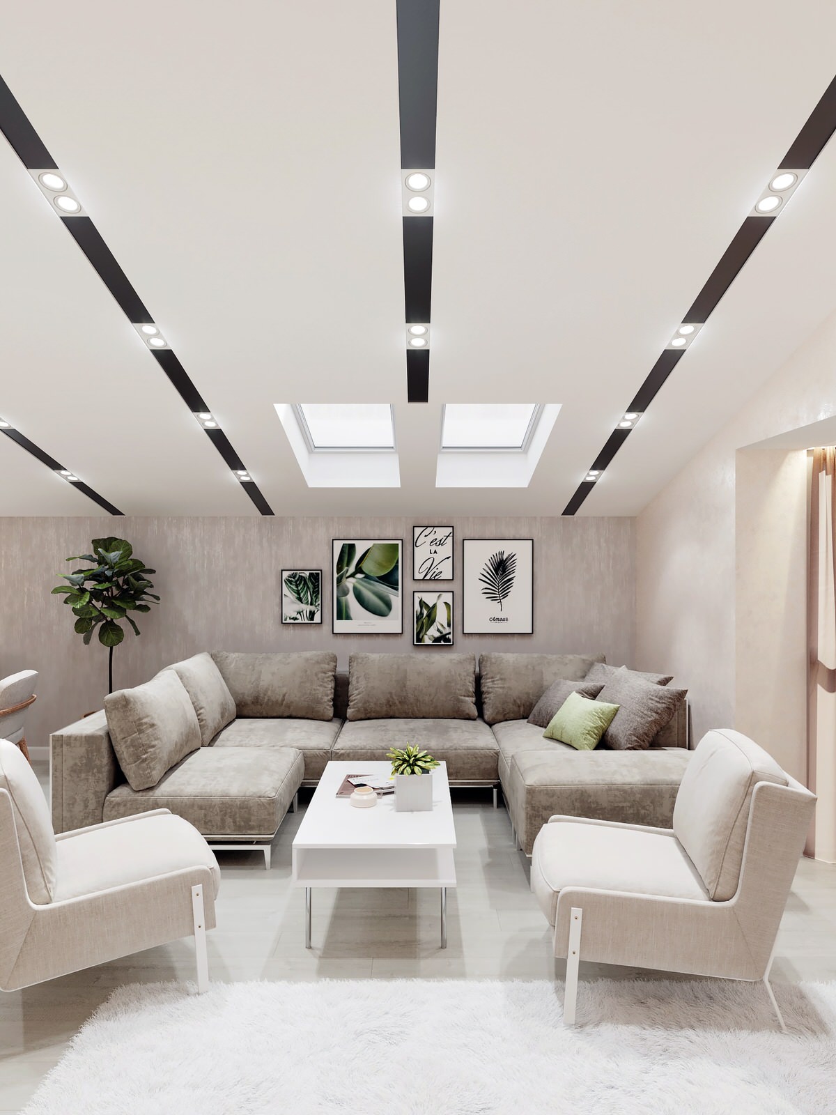 Дизайн-проект квартиры 90 м2