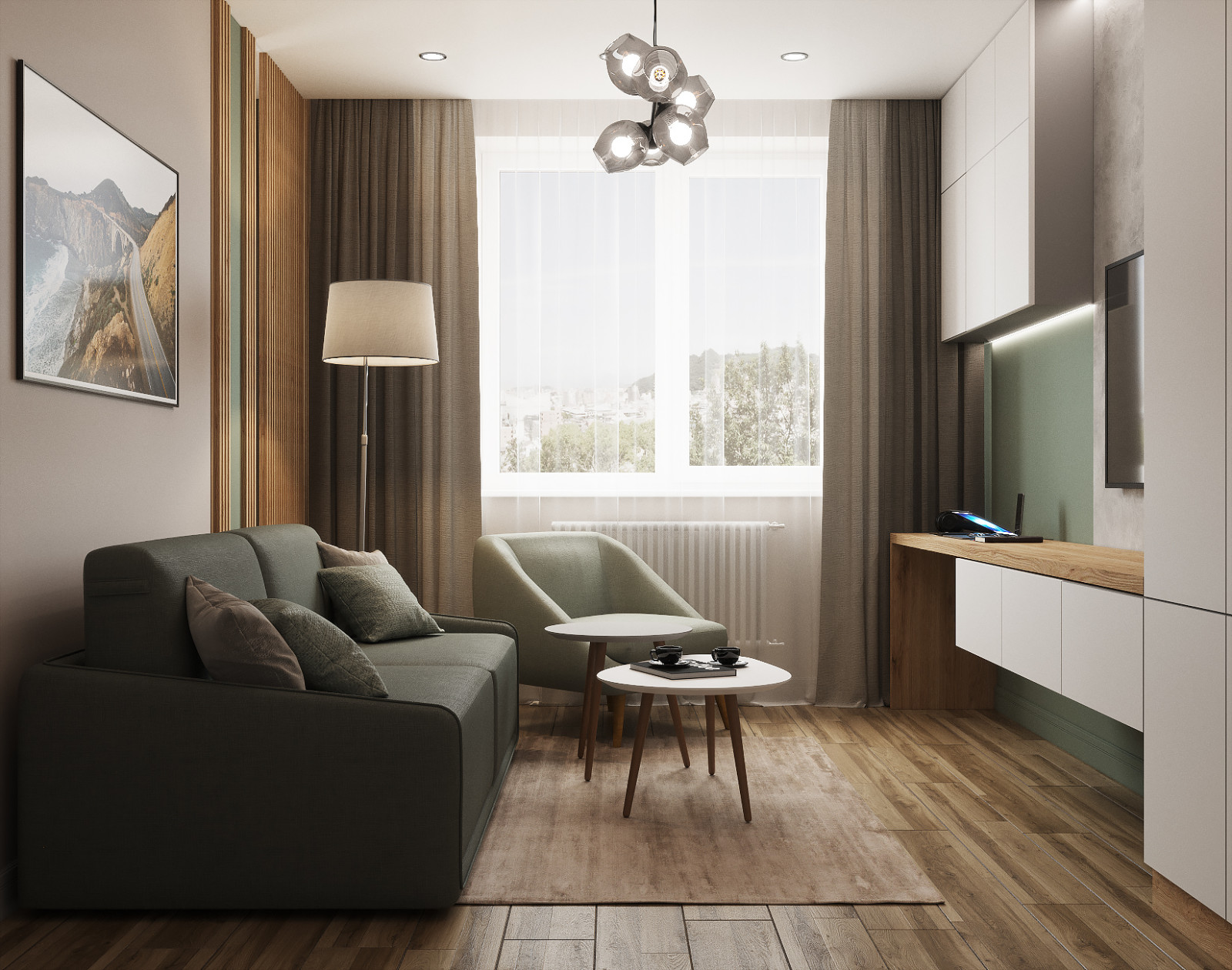 Однокомнатная квартира