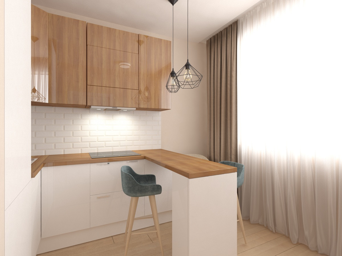 Дизайн однокомнатной квартиры 40 м2