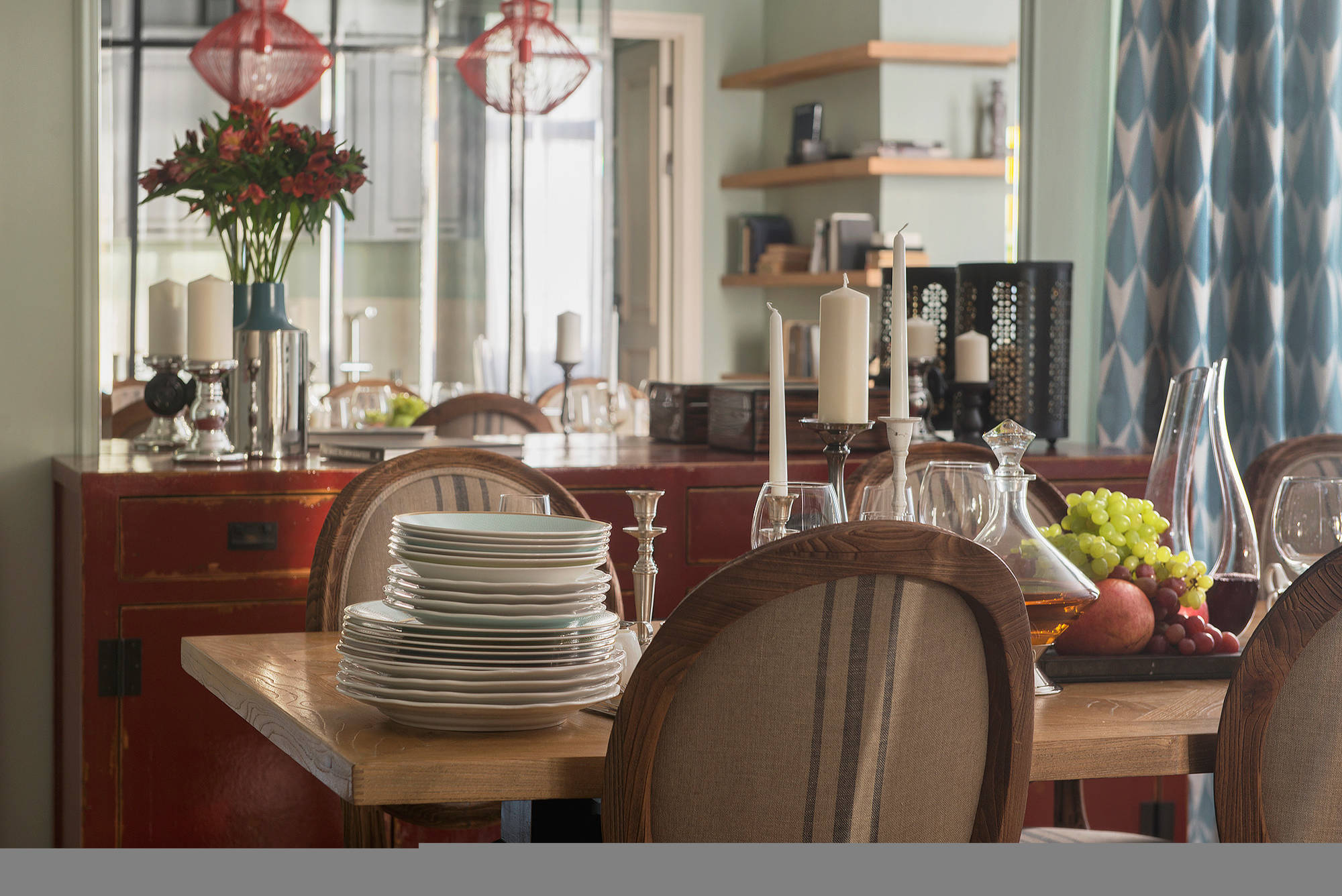 Houzz тур: Яркая эклектика для владельцев, которые хотели все и сразу