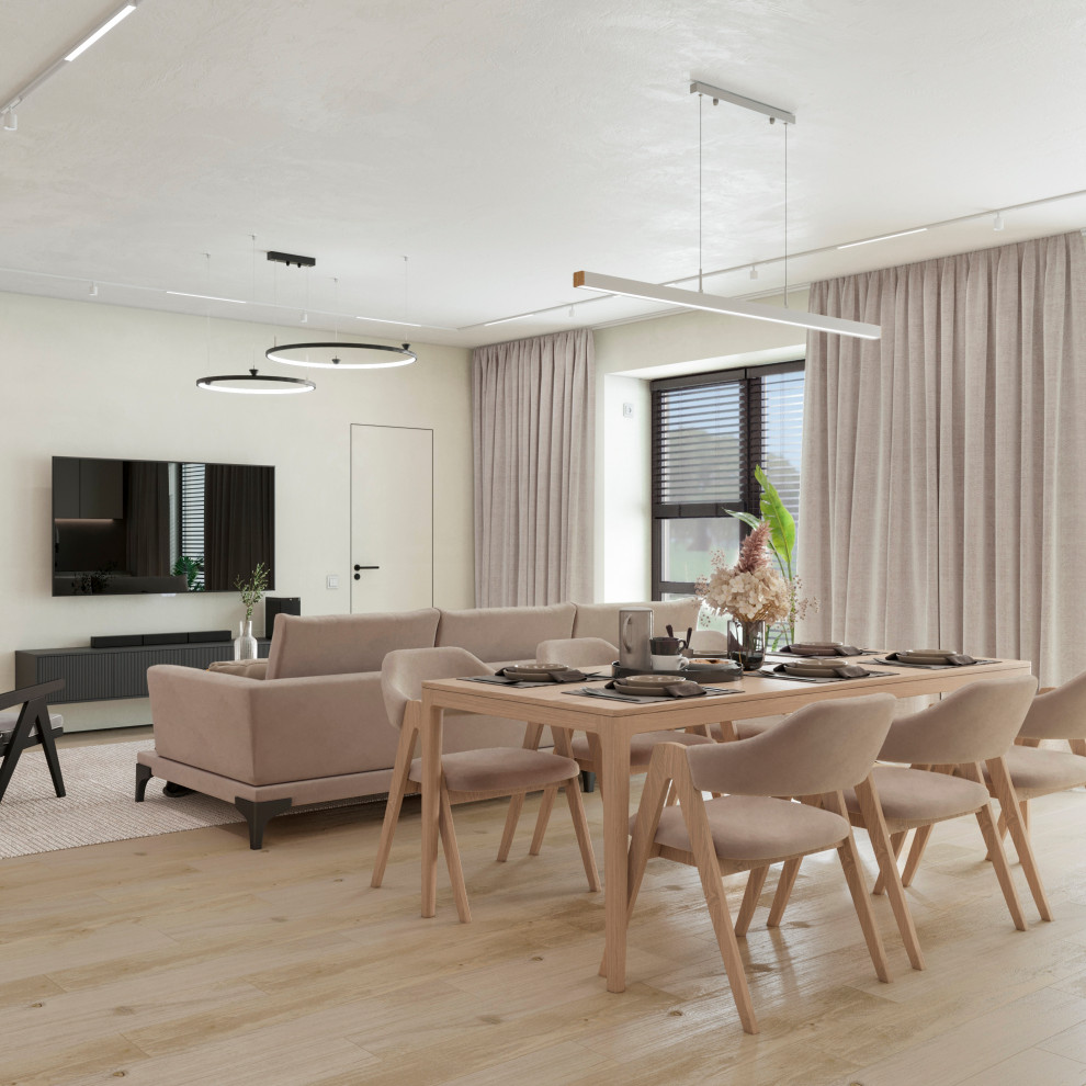 Дизайн-проект загородного дома, 84 м2