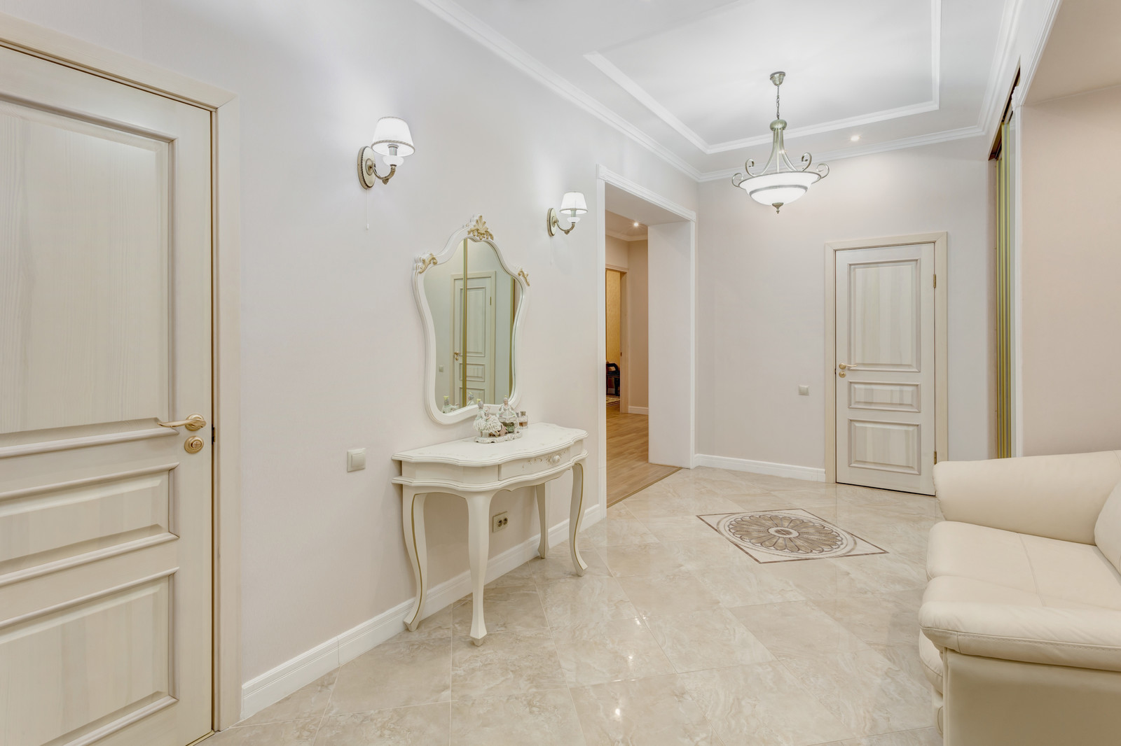 Дизайн проект квартиры в классическом стиле