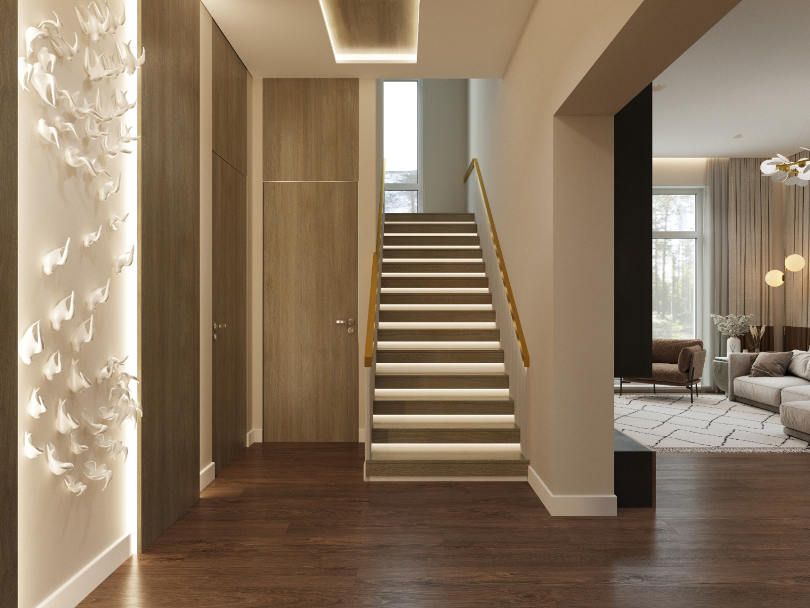 Лестница / 1 этаж