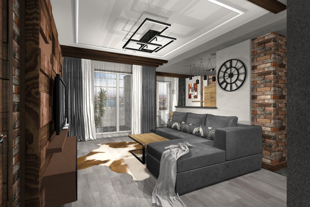 квартира в стиле "лофт"