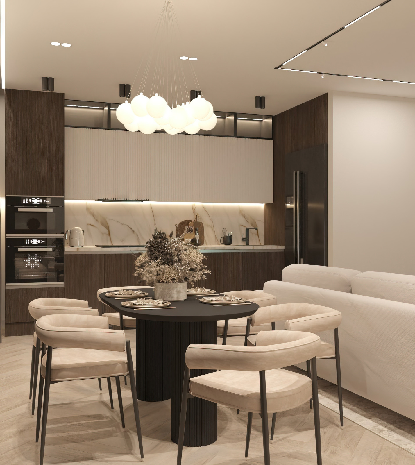 Дизайн-проект квартиры 121 м2