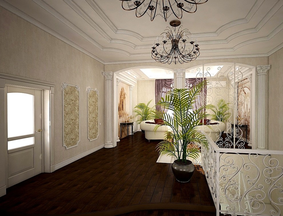 Обложка проекта: Просторный холл с местом для отдыха!