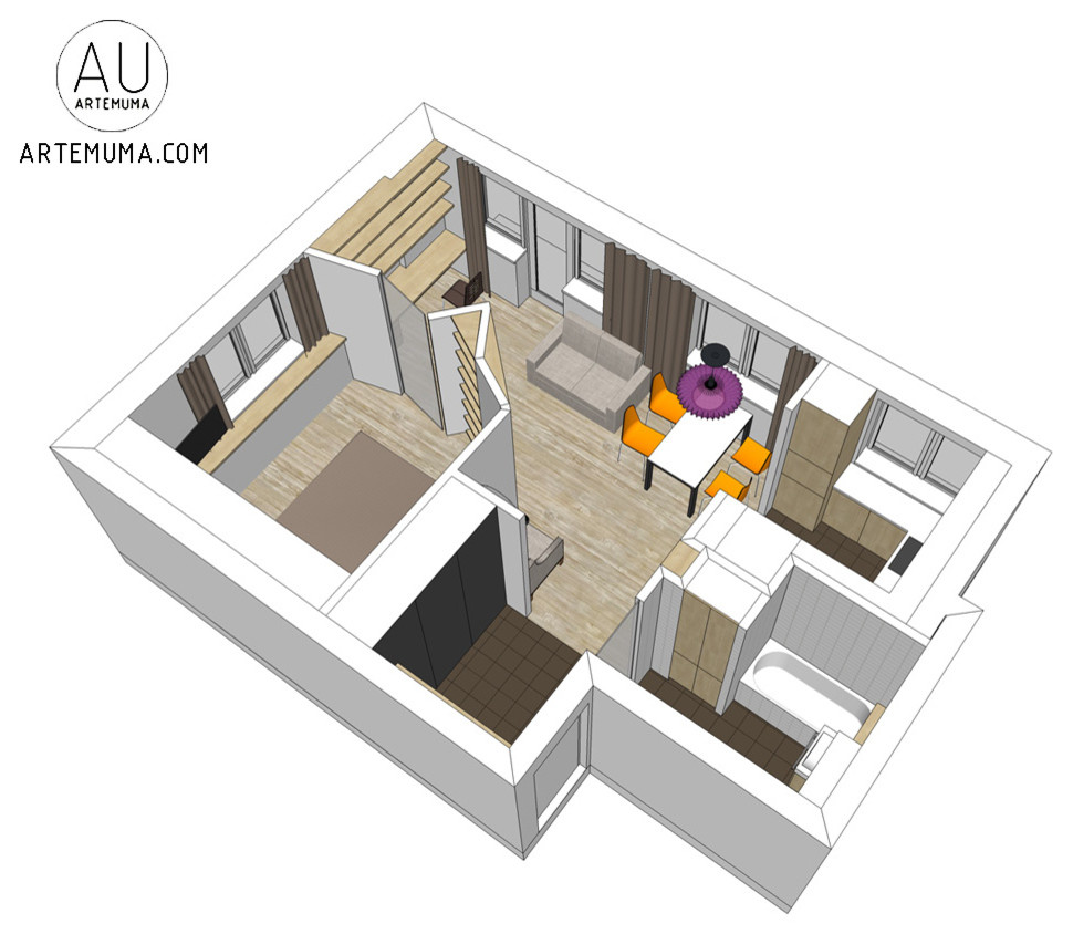 Обложка проекта: Квартира в Измайлово