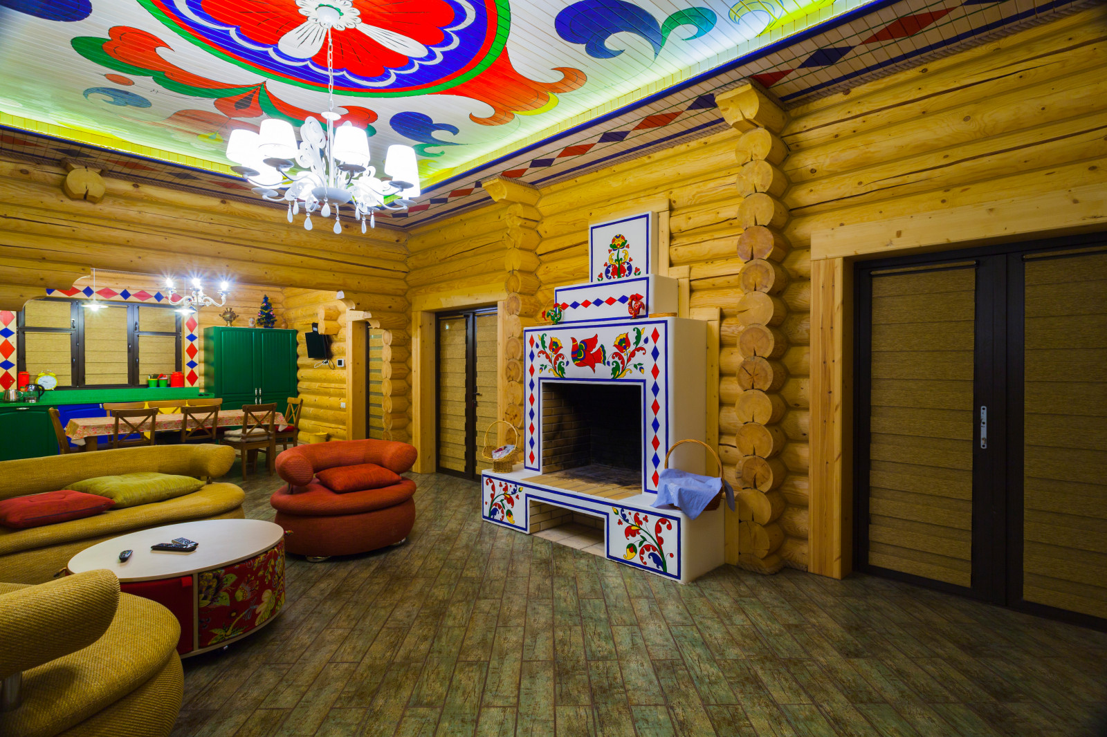 Яркий дизайн дома в Завидово