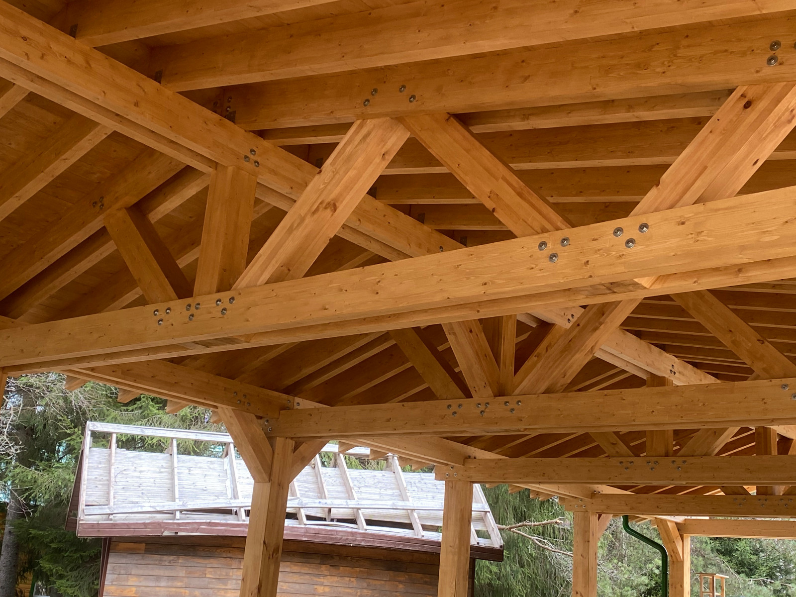 Обложка проекта: Эллинг для катера фахверк