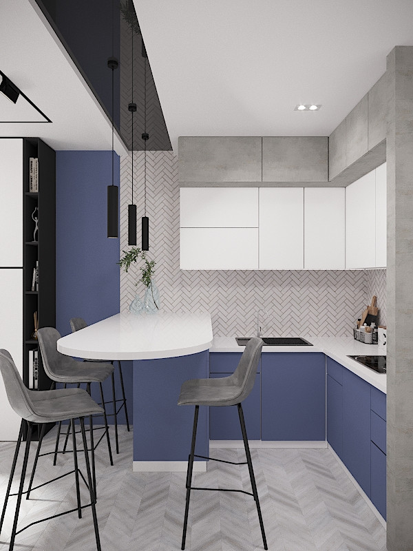 Студия в современном стиле для @rerooms_design