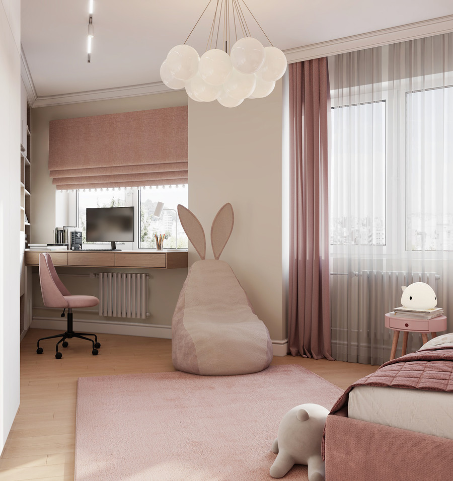 Дизайн-проект трехкомнатной квартиры в современном стиле