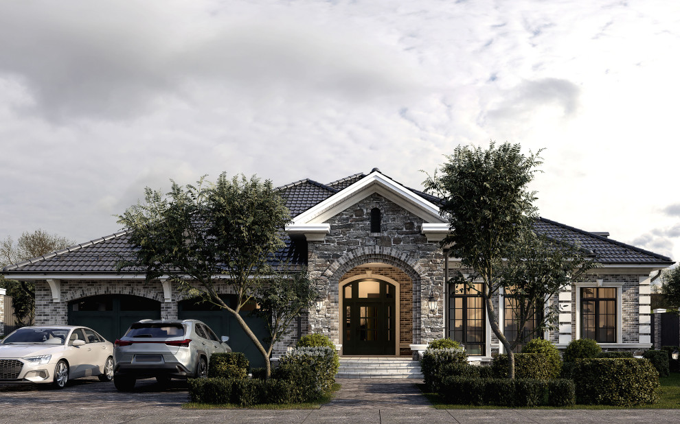 Проект классического одноэтажного дома в Адыгее