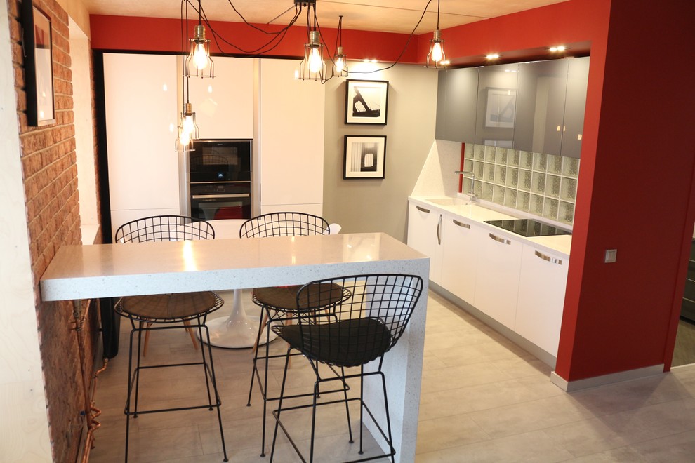 Проект двухуровневой квартиры в стиле ЛОФТ