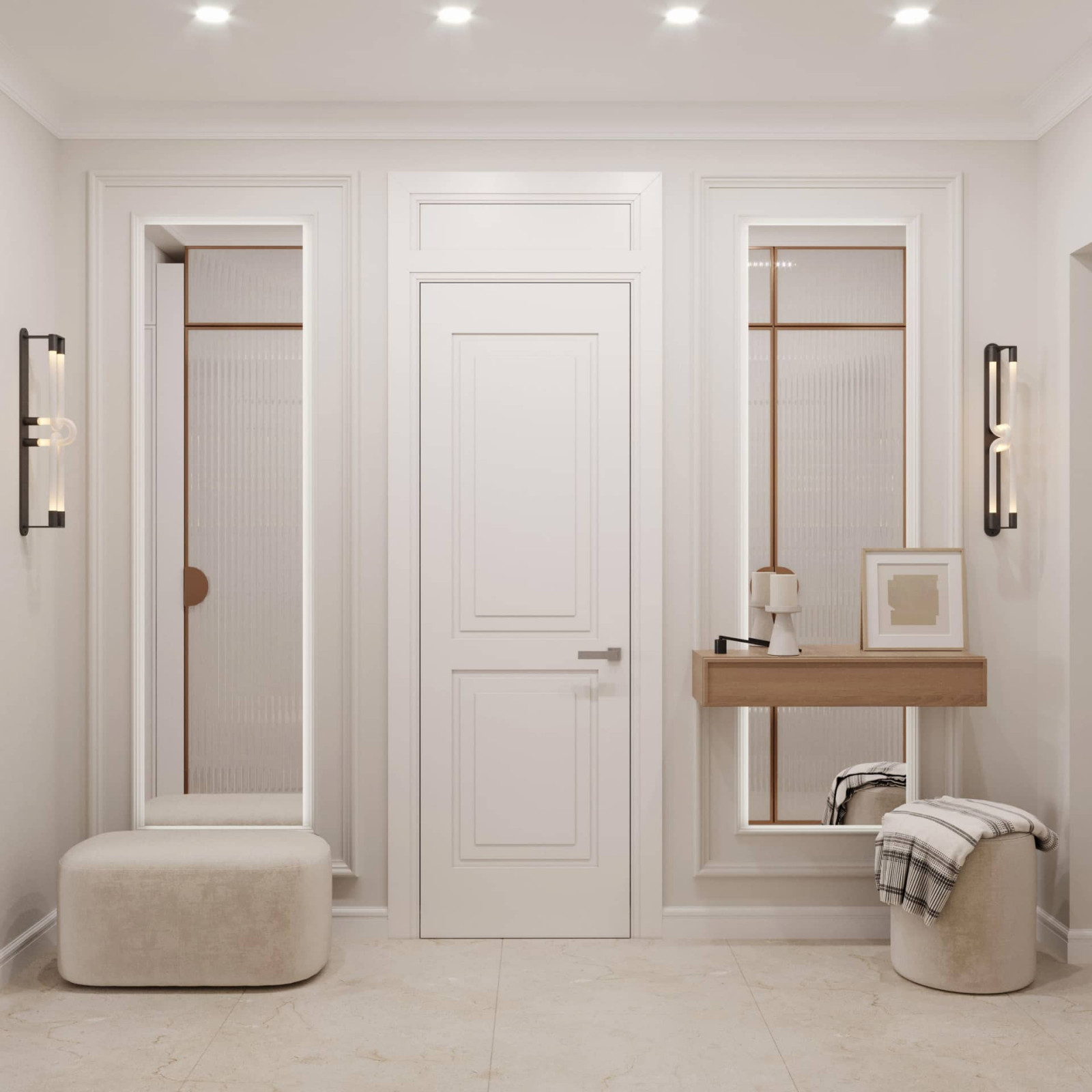 Дизайн и ремонт квартиры на Каланчёвской улице — Плюшевый комфорт