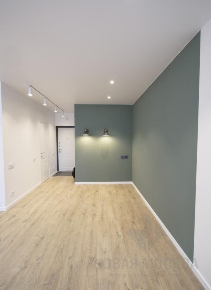 Ремонт квартиры-студии площадью 27 кв.м в ЖК «Москвичка»