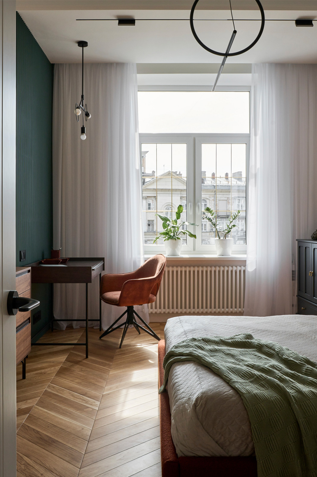 Дизайн  квартиры в стиле Mid-century