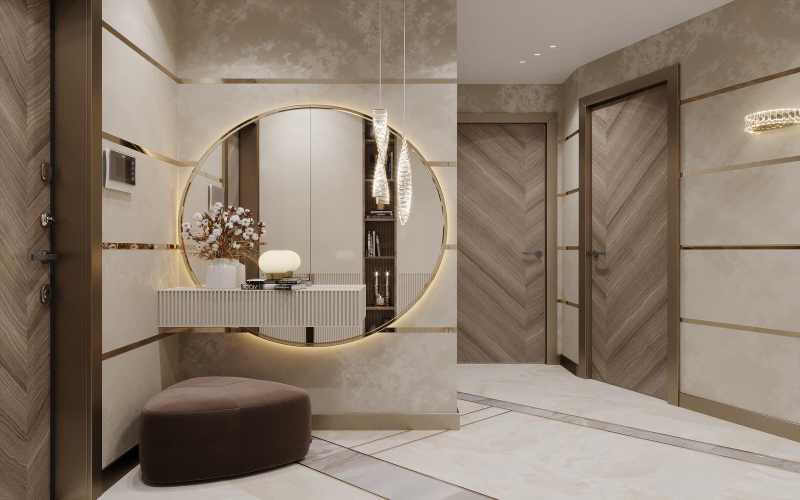 Обложка проекта: ДИЗАЙН ИНТЕРЬЕРА КВАРТИРЫ В ЖК ЛИЦА, 125 КВ.М.