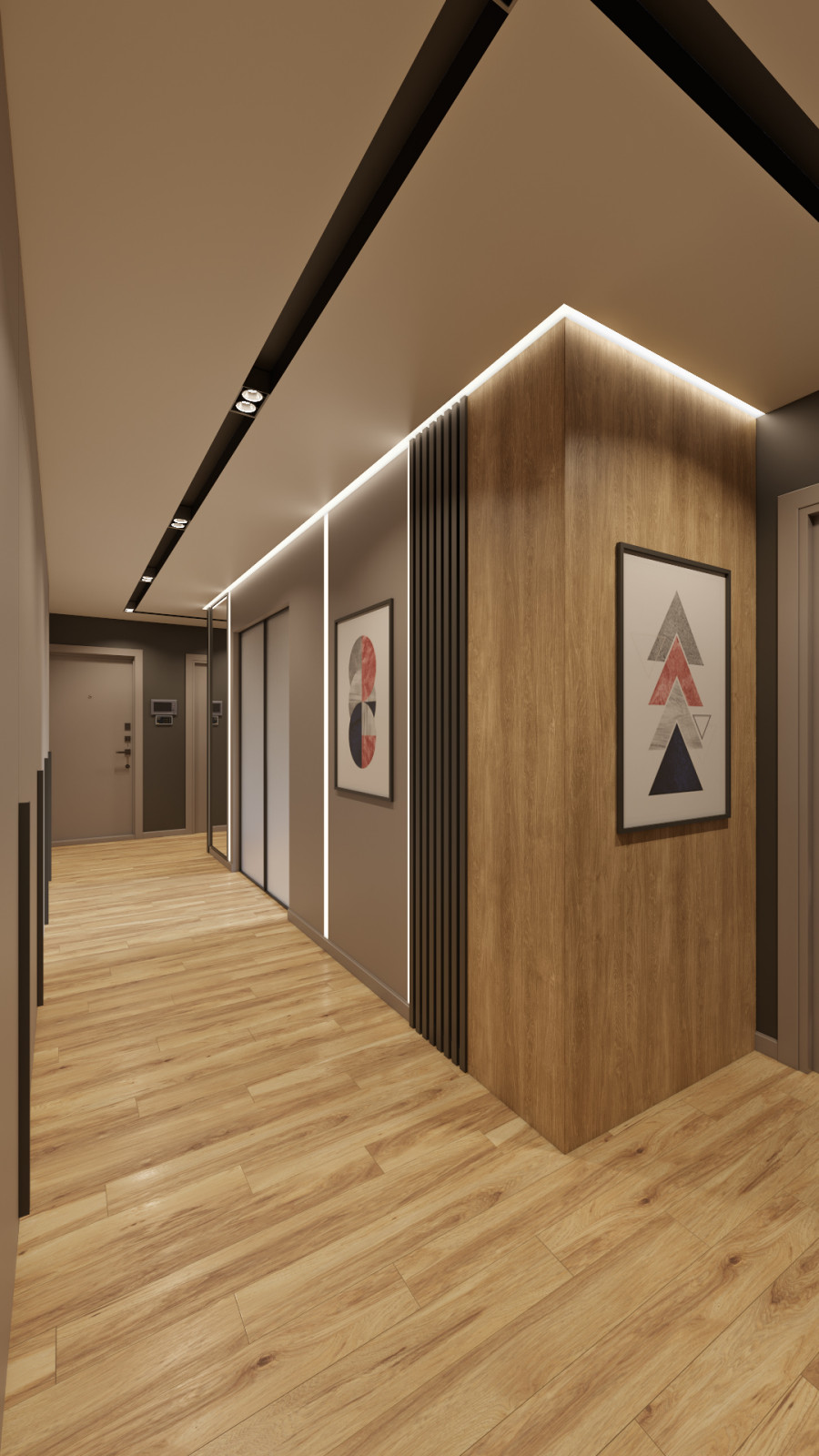 Дизайн трехкомнатной квартиры Днепр