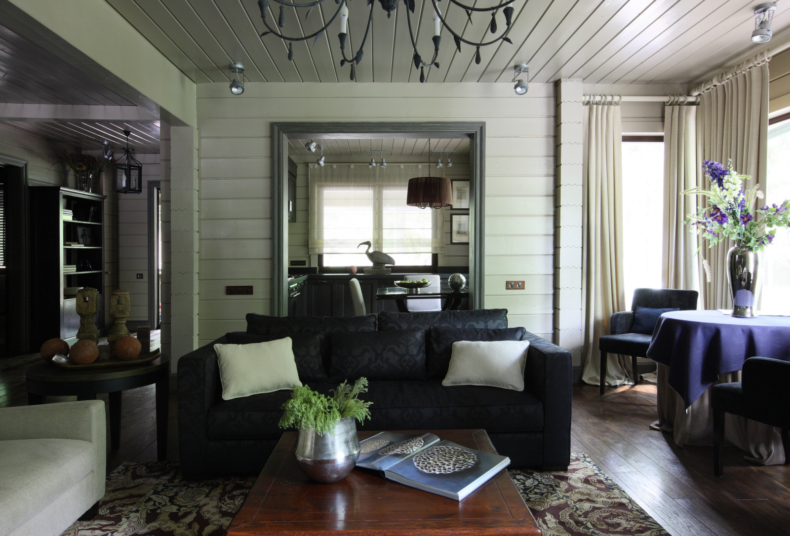 Дом из клееного бруса "Мезонин" от компании "ГрандСтрой"