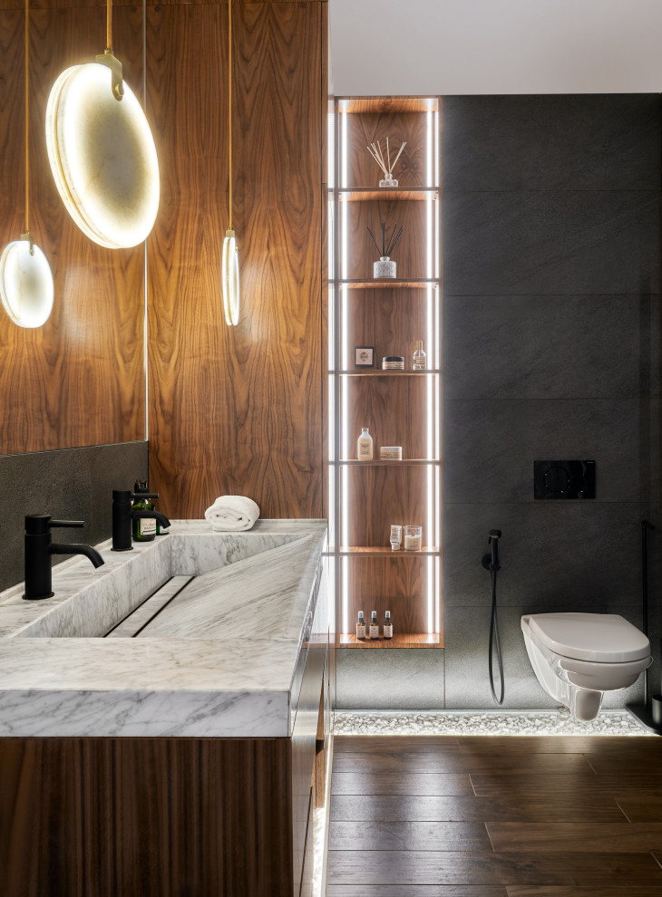 Ванная комната в реализованном проекте ЖК Наследие