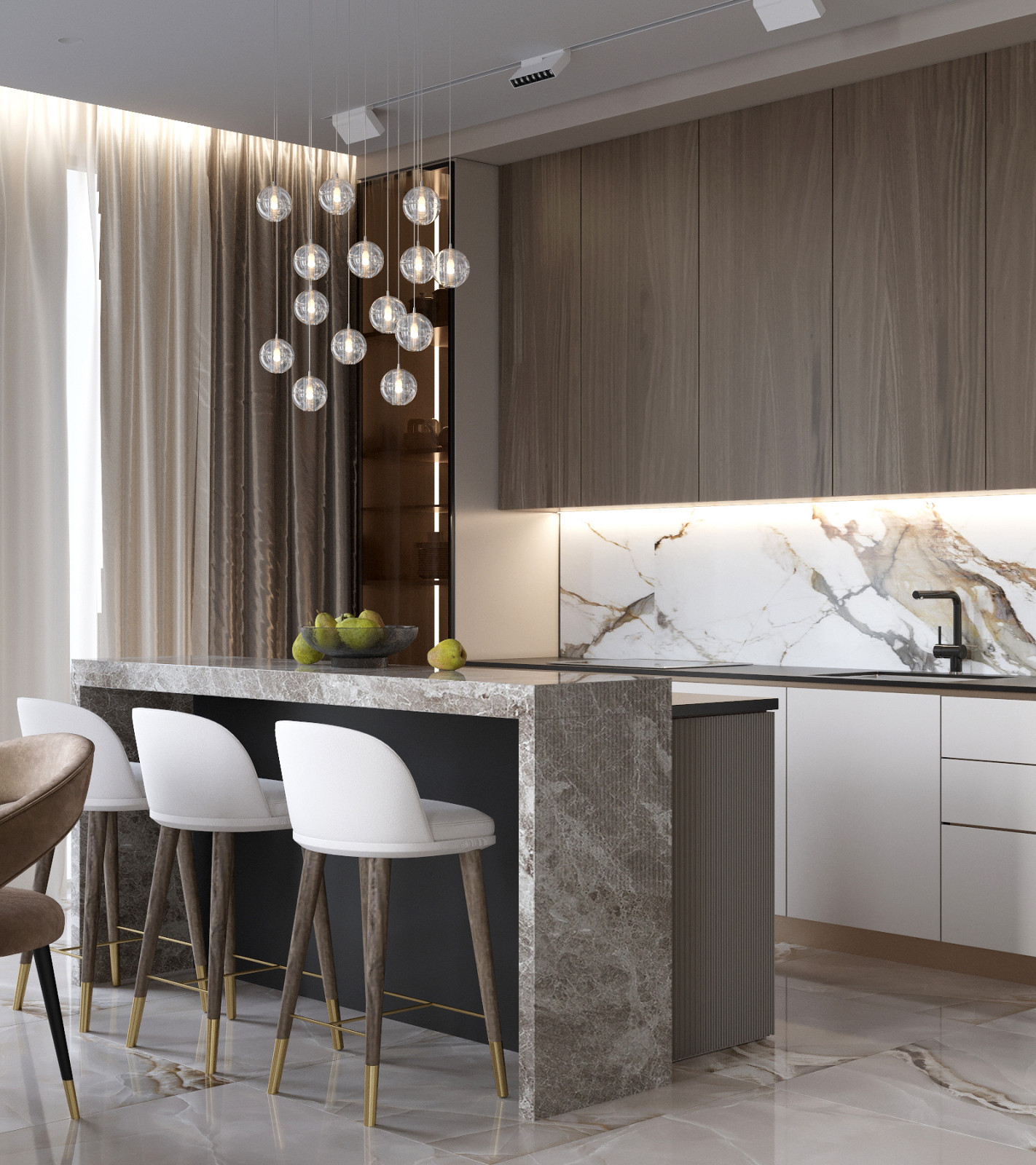 Квартира в ЖК «Плотничный». Элегантность и минимализм