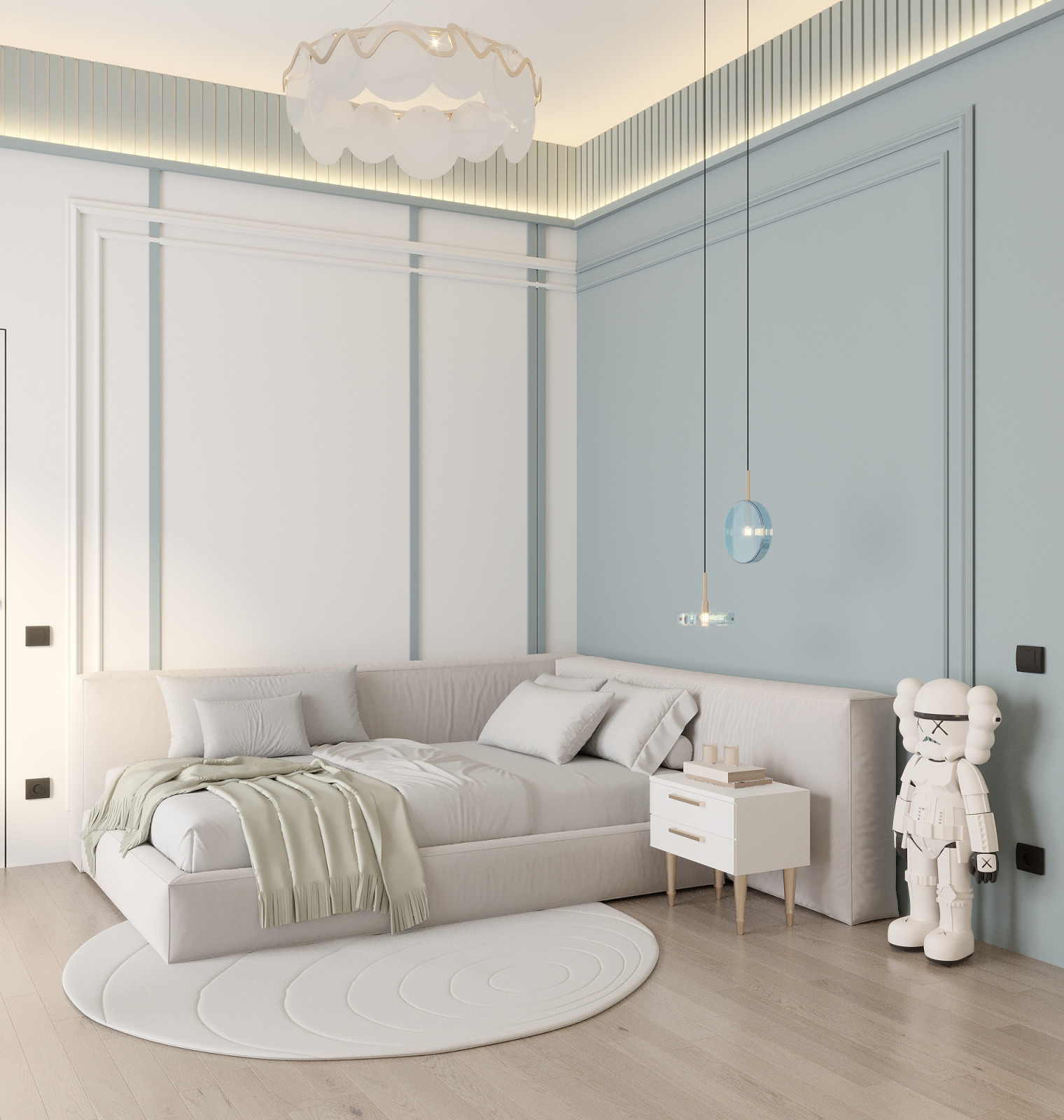 Обложка проекта: Дизайн детской комнаты