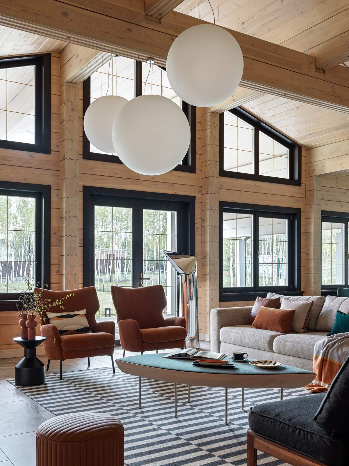 Загородный дом из бруса