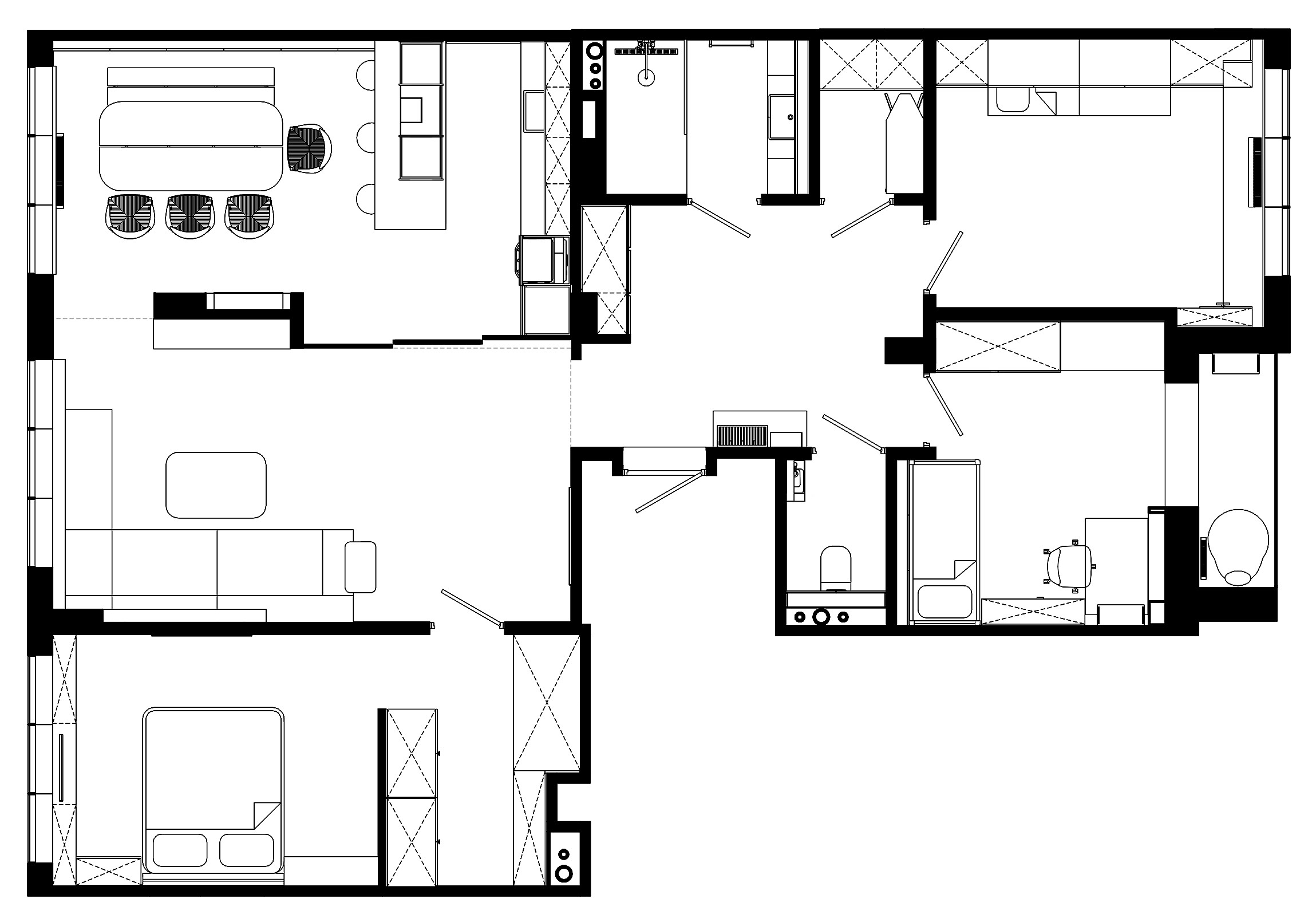 Houzz Беларусь: Квартира для дружной семьи с двумя детьми