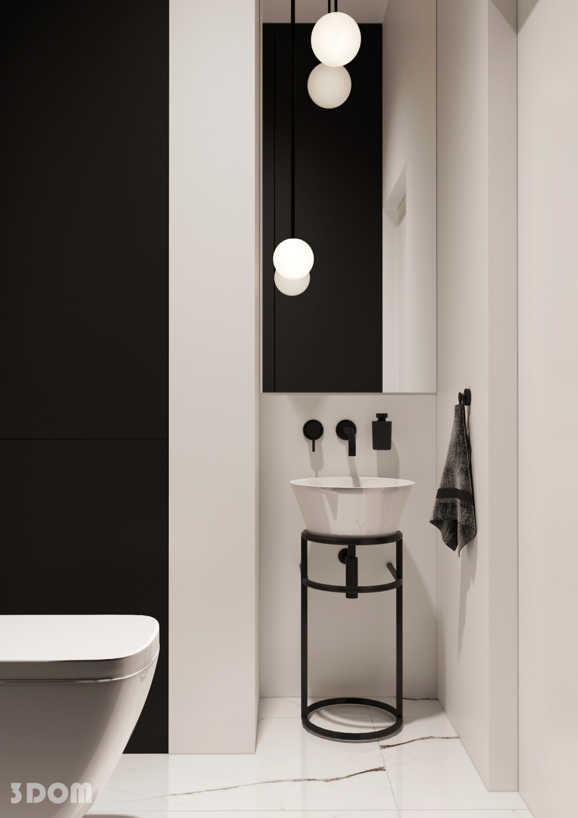 КВАРТИРА ЖК "АИСТ" 140кв.м | 3DOM